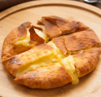 烤拉拉披萨榴莲饼