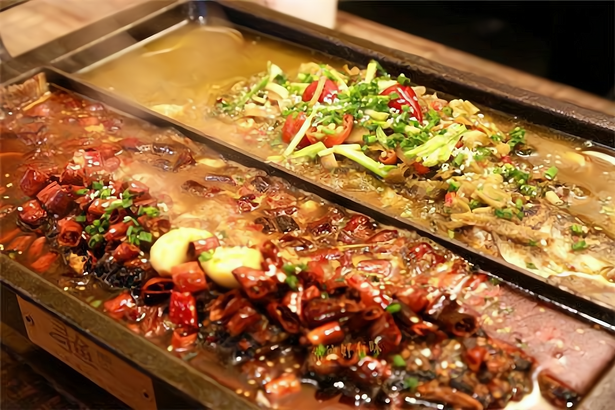 海鲜稻香小份烤鱼