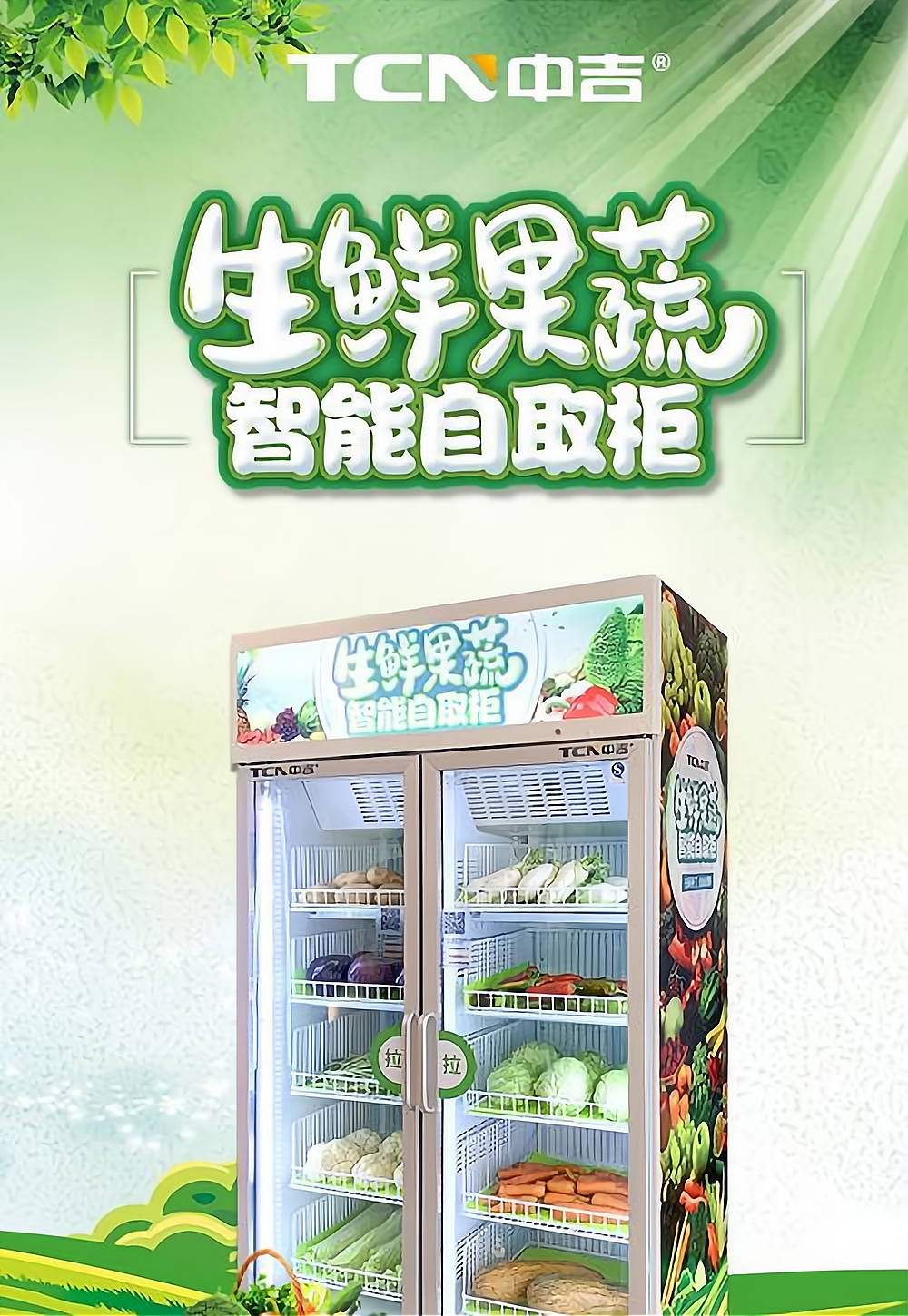谷瑞城智能生鲜柜