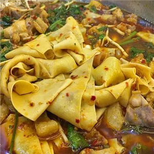 习水豆腐皮火锅