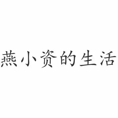 燕小资的生活