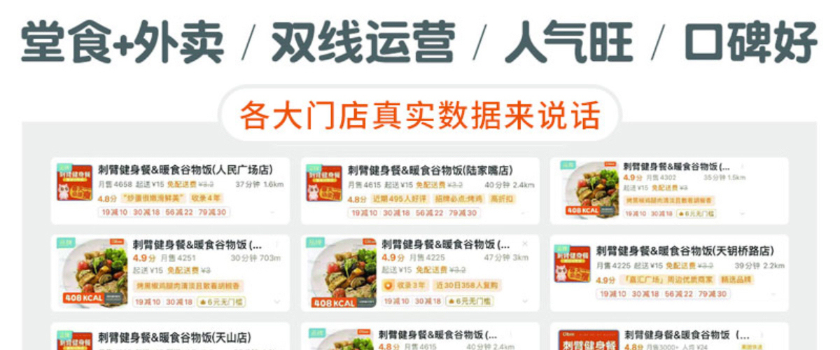 刺臂健身餐